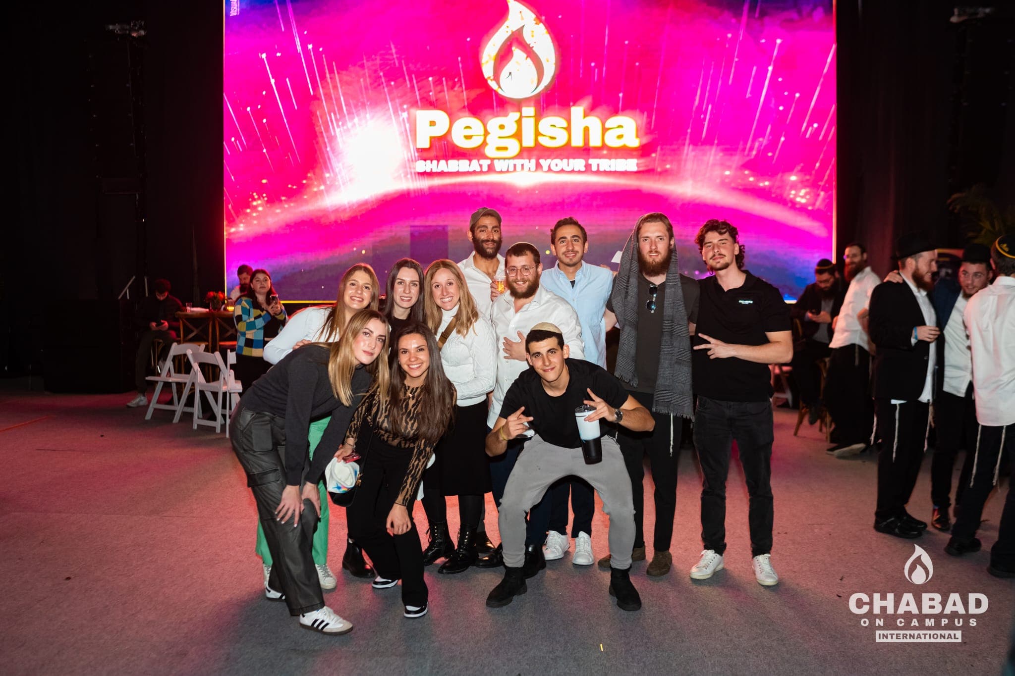Pegisha — Shabat con tu tribu, gran evento de Jabad en Campus